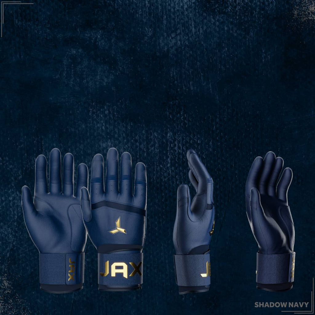 Navy Blue Batting Gloves Product Banner 